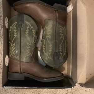 Cowboy boots, boys size 1